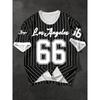 Summer 3D Digital Printed Pattern, 66 Stripe Printed T-shirt - Casual Sportswear