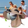 Fisherman Hat USB Wide Brim Sun Hat With Solar Powered Fans Breathable Anti-UV Waterproof Headwear For Beach Outdoor fishing