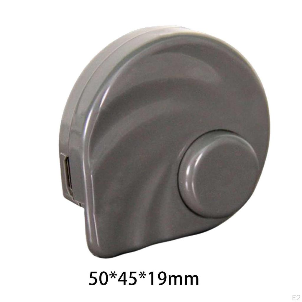 Støvdisplaylampe for støvsuger med grønn LED for hår annet rengjøringsarbeid grå