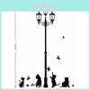 Quality Home Decor Wallpaper Pvc Wall Stickers With Cartoon Animal Butterfly And Cat Design**