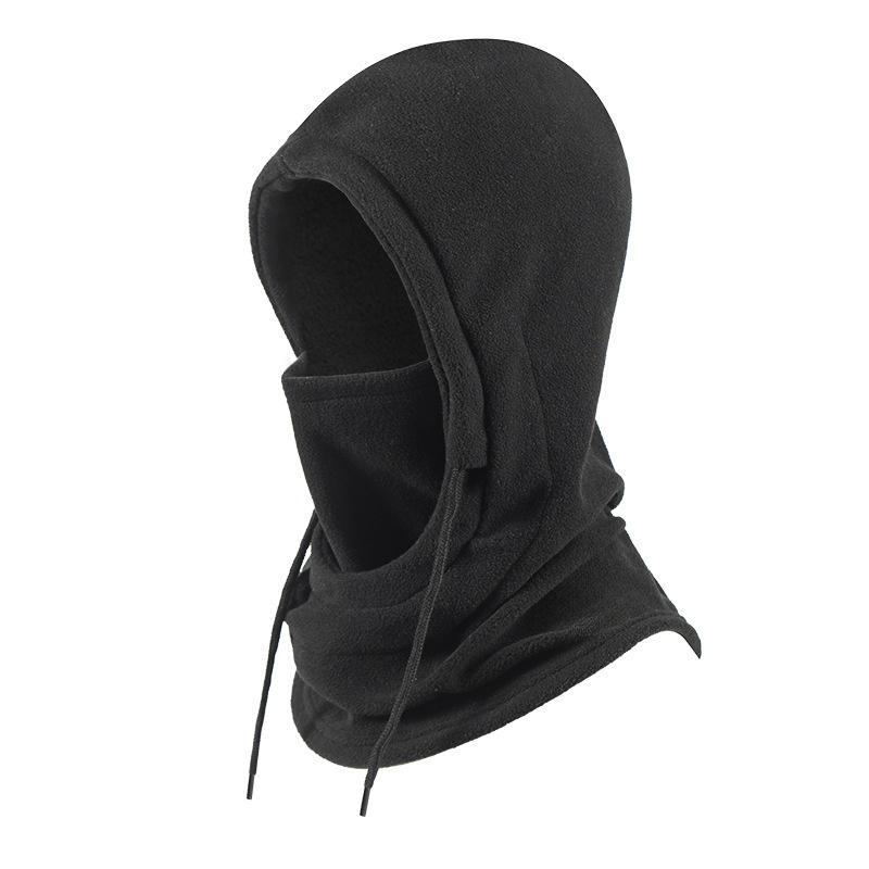 Balaclava Ski Mask Cycling Scarf Winter Neck Thermal Winter Mask Warmer Hood Windproof for Men Women Cold Weather Balaclava чёрный