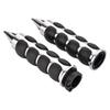 Motorcycle Pointed End 25mm Handlebar Grip for Harley Suzuki Kawasaki Yamaha Modified Handlebar