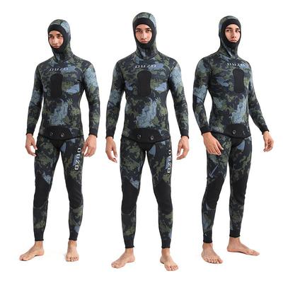 3mm Spear Fishing & Diving Suit - Cold Protection, Warm, Split Surf Suit for Swimming & Free Diving