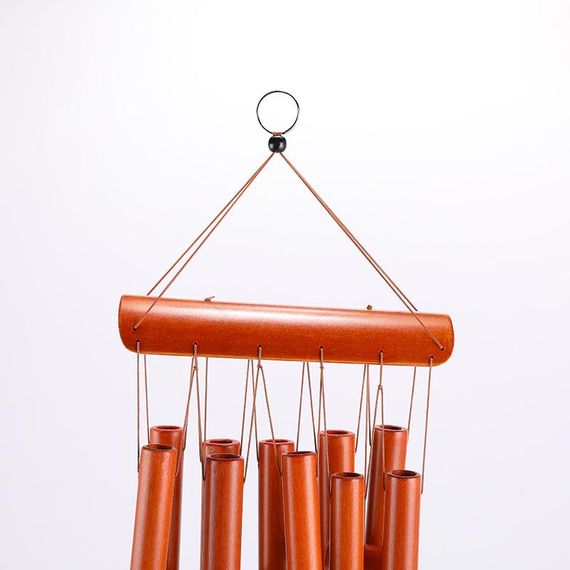 Bamboo Tube Wind Chime: Ancient Style Outdoor Decoration
