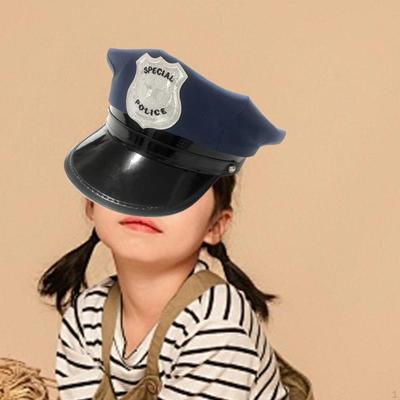 Dětský policejní klobouk kostým doplněk zdobit party