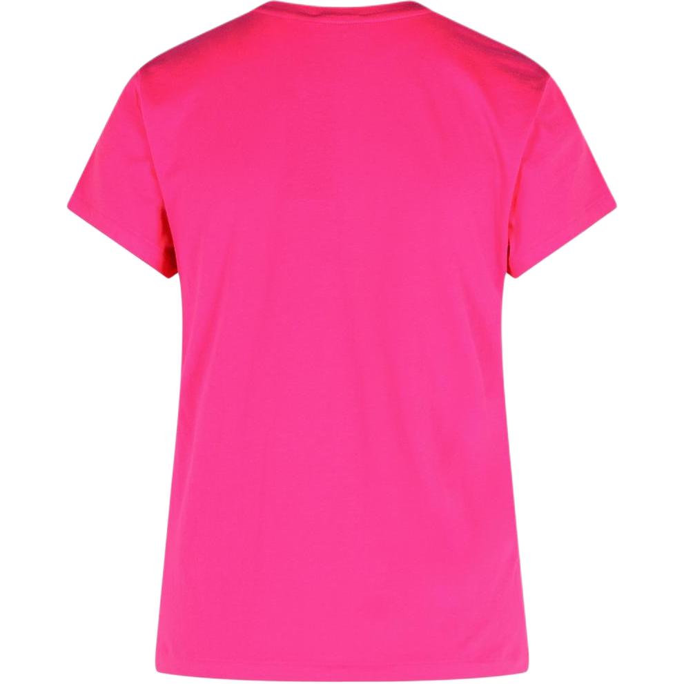 T-shirt da Donna Girocollo Manica Corta con Logo Polo Ralph Lauren T-shirt Fluorescent-Pink 211898698-031