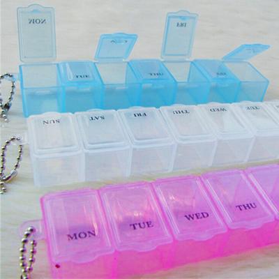 Fantastischer 7 Tage Wochenmedizin Gesundheit Tablettenhalter Aufbewahrungsbehälter Etui Pillendose