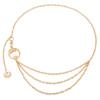 Women's Fashionable Metal Belt, Dress, Suit Accessories, Waist Chain