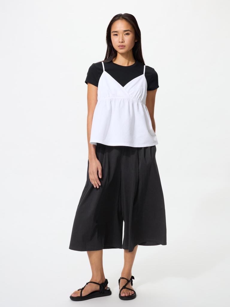Uniqlo Japan Air Rhythm Cotton Culottes