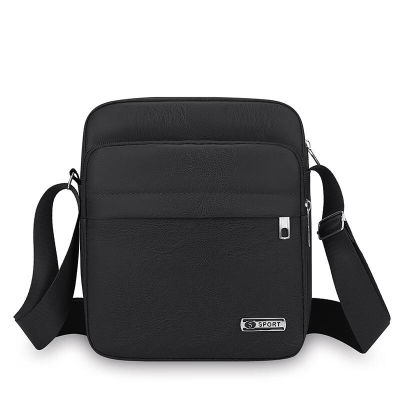 

Li Shen Men s PU Leather Casual Crossbody Shoulder Bag