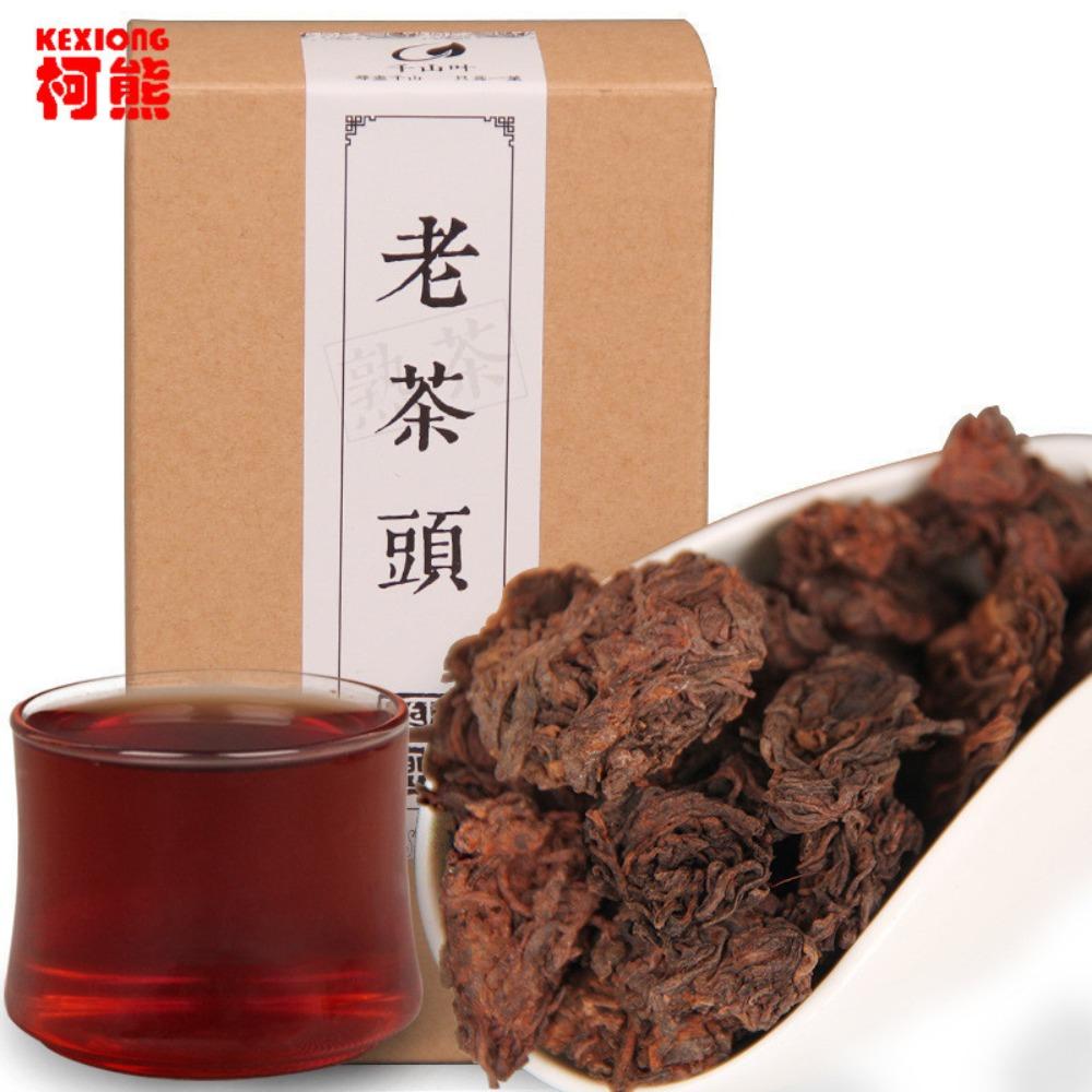 

Puer Tea Ripe Pu erh 10 Years Old Aged Golden Bud Fermented Loose Leaf 250g