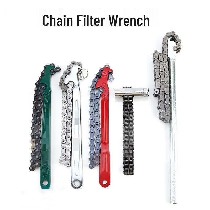 Hechengan 24-inch Forged Chain Oil Filter Wrench