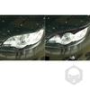 For Subaru Legacy 2006-2008 Real Carbon Fiber Front Headlight Eyelid Eyebrow Cover Modified Decoration Car Accessories Sticker