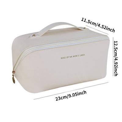 1 pièce Sac à Maquillage Oreiller Organisateur Sac de Rangement Portable de Voyage Sac à Articles de Toilette Haut Niveau d'Apparence Simple Sac de Rangement Grande Capacité