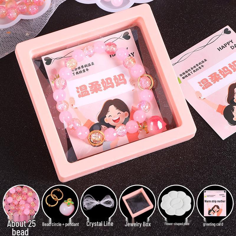 Mother s Day Gift: DIY Children s Beading Kit for Handmade Necklaces