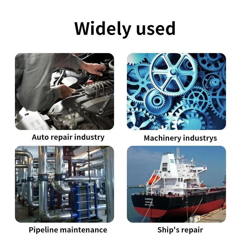 Telescoping Flexible Head Inspection Mirror Car Bottom With Light Adjustable Detection Mirror Magnification Inspection Mirror