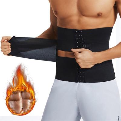 Erkek Shapewear Bel Eğitmen Korseler Zayıflama Kemeri Egzersiz Vücut Şekillendirici Yağ Yakma Göbek Sarar Karın Kontrol Spor Kuşak Spor Kılıf