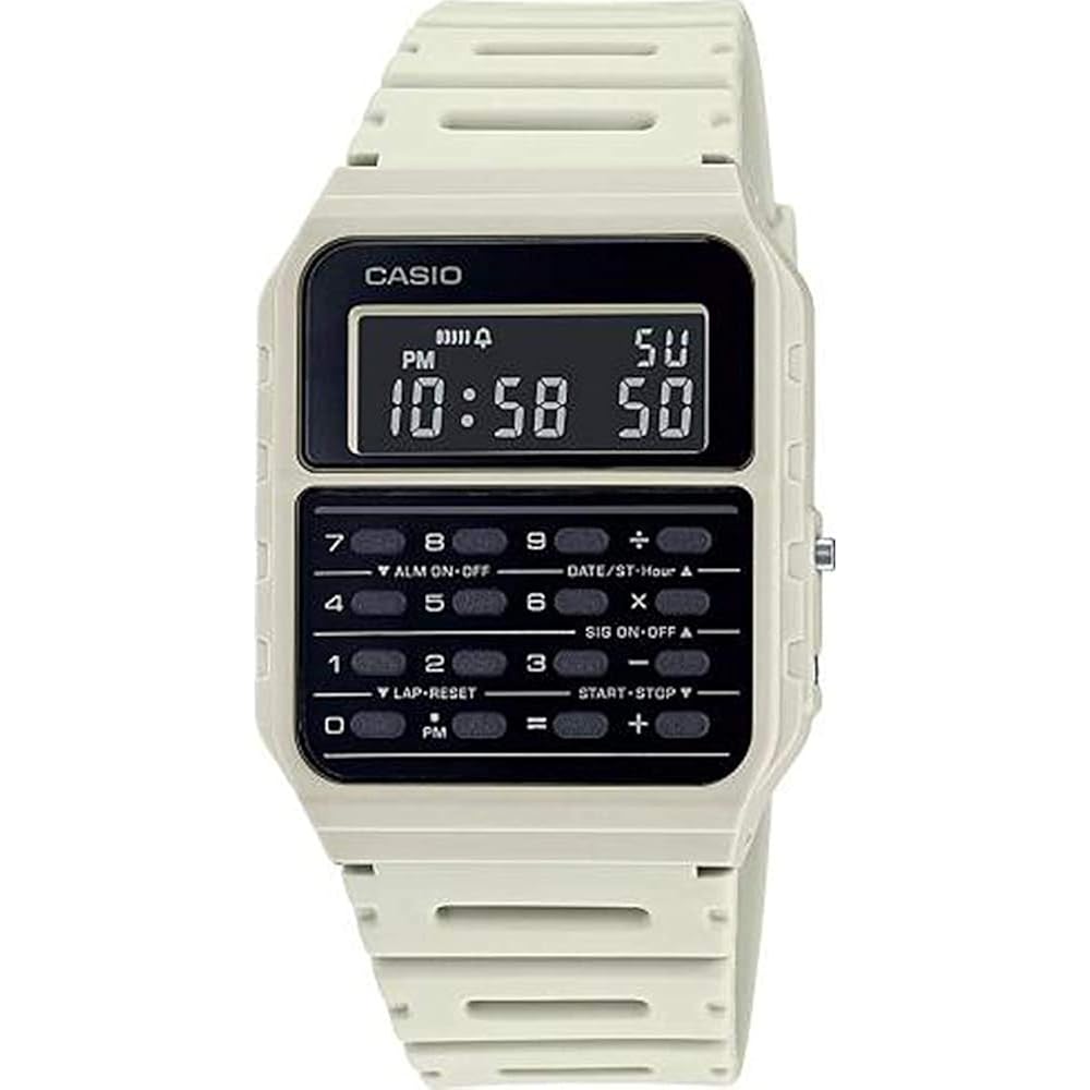 [CASIO] Наручные часы CASIO с функцией калькулятора Часы-калькулятор CA-53WF-8B в оригинальной коробке Ove...