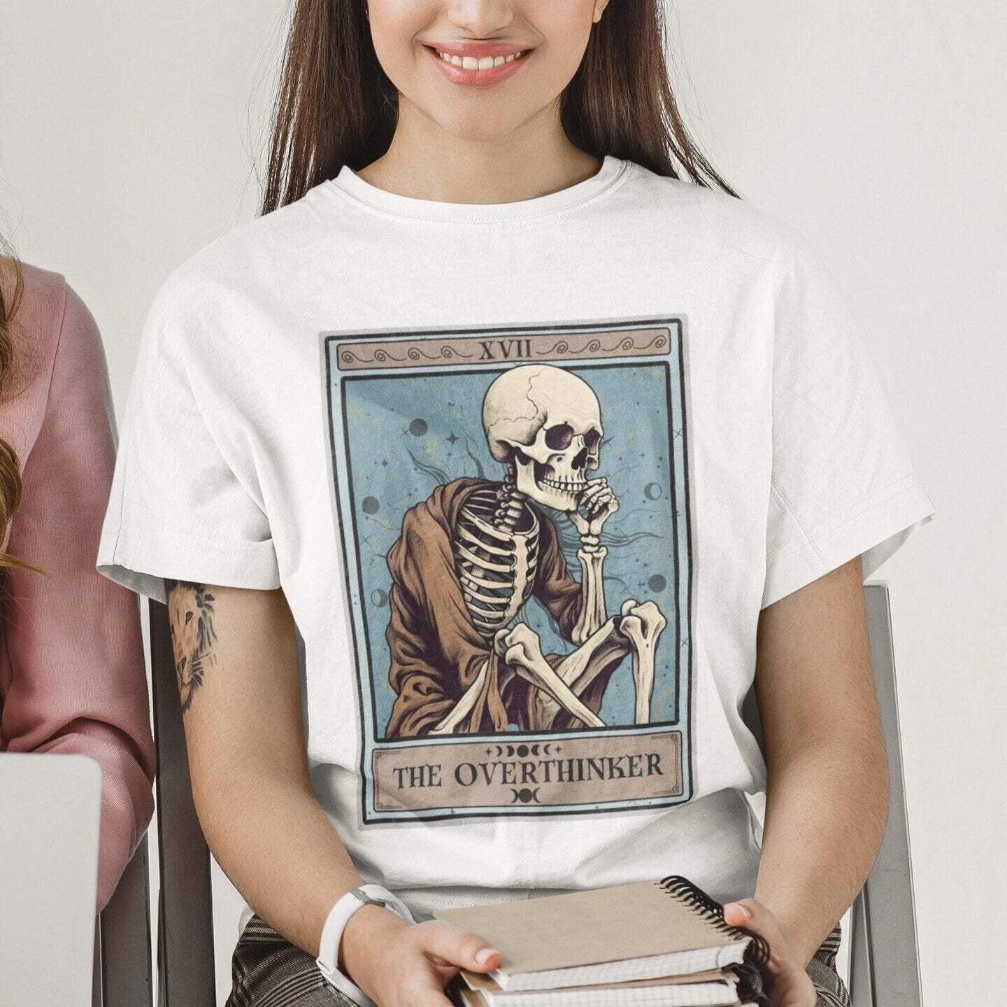 The Overthinker Tarot Card Shirt XL