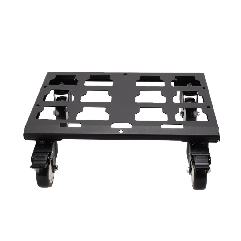Heavy Duty Tool Cart 400lb Capacity Thickened Carbon Steel Frame with Locking Wheels No Drilling Installation