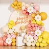 Magic Balloon Wreath Purple Blue Rose Red Yellow Balloon 3D Color Butterfly Baby Shower Wedding Birthday