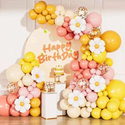 Magic Balloon Wreath Purple Blue Rose Red Yellow Balloon 3D Color Butterfly Baby Shower Wedding Birthday