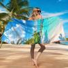 1pc Natural landscape Beach Towel Quick-drying Small To Large Towel Suitable for Beach Pool Yoga Gym Home Cute Gift for Friend