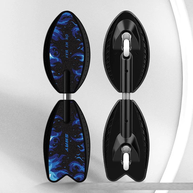 

Vigor Two-Wheel Snakeboard Scooter for Kids and Adults - Aluminum Alloy