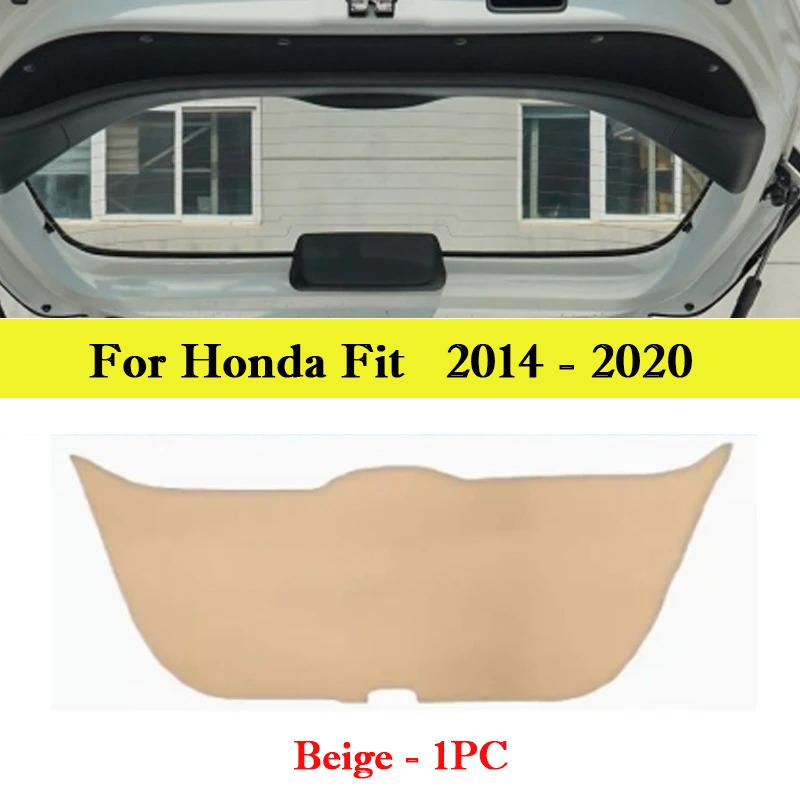 For Honda Fit 2014-2026 Car Trunk Door Anti Kick Pad Tailgate Anti-Scratch Protective Sticker Cargo Liner Interior Accessories