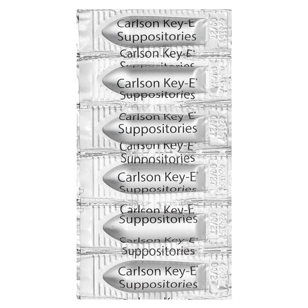 Key•E Suppositories, Soft Insert Suppositories 24 Tablets
