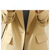 Yellow Suit Jacket Women's Autumn Jacket New Casual Korean Style Temperament Blazers