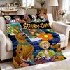 Classic Scoobydoo Spooky Monster Mashup Cartoon Anime Blanket Cozy Comfortable Throw Blanket For Bedroom Sofa Nap Lightweight Home Decor