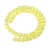 Light Yellow Opal Loose Stone Round Beads for Jewelry Making DIY Charm Handmade Bracelet 15'' Strand