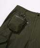 Kallapataleu Mini Bag Double Pocket Wide Pants - Khaki