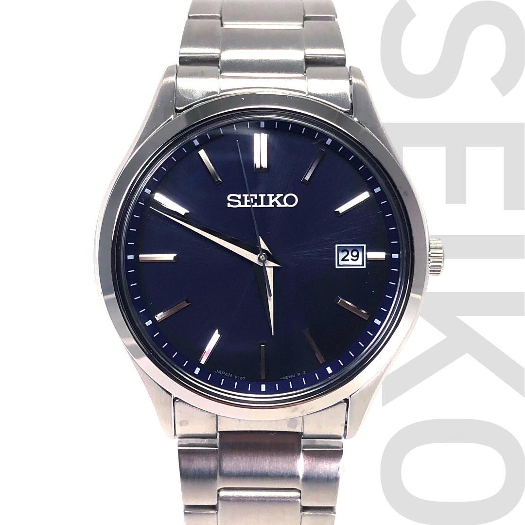 

[USED] Seiko / S Series V157-0DR0 / Solar QZ with box and links