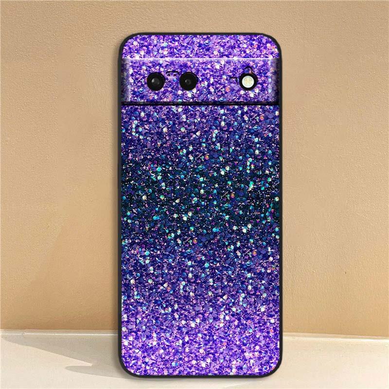 Shining Creative Patterns For Google Pixel 10 9a 9 8A 8 7 7A 6 6A Pro XL 2024 5G Black Soft TPU Silicone Phone Case