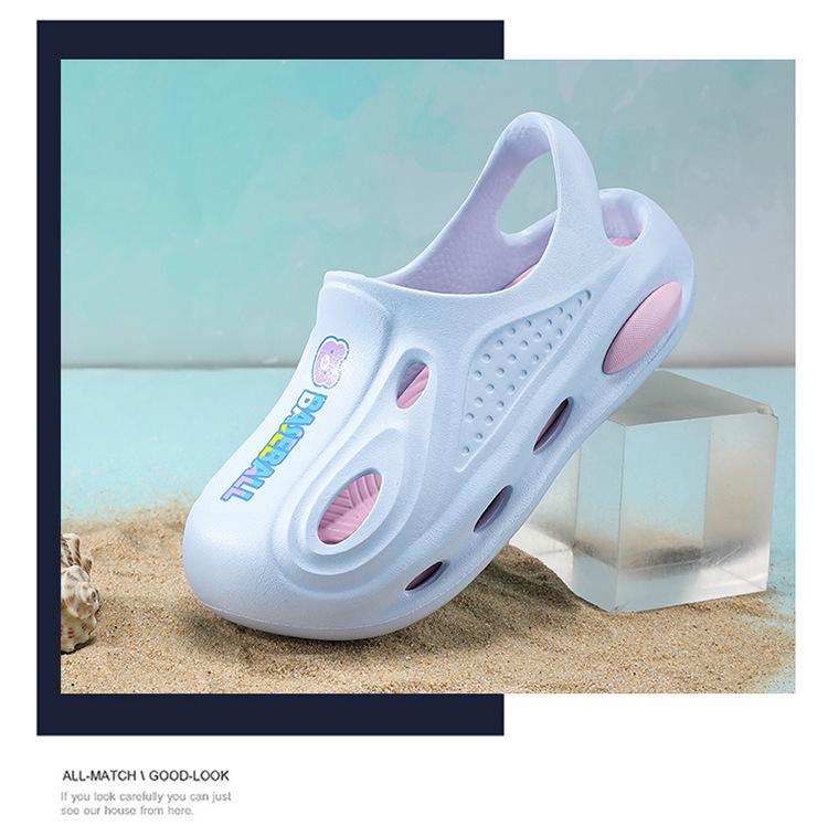 Boys' and Girls' EVA Non-Slip Closed-Toe Summer Slippers - Fashionable, Cute, Comfortable Indoor/Outdoor Shoes