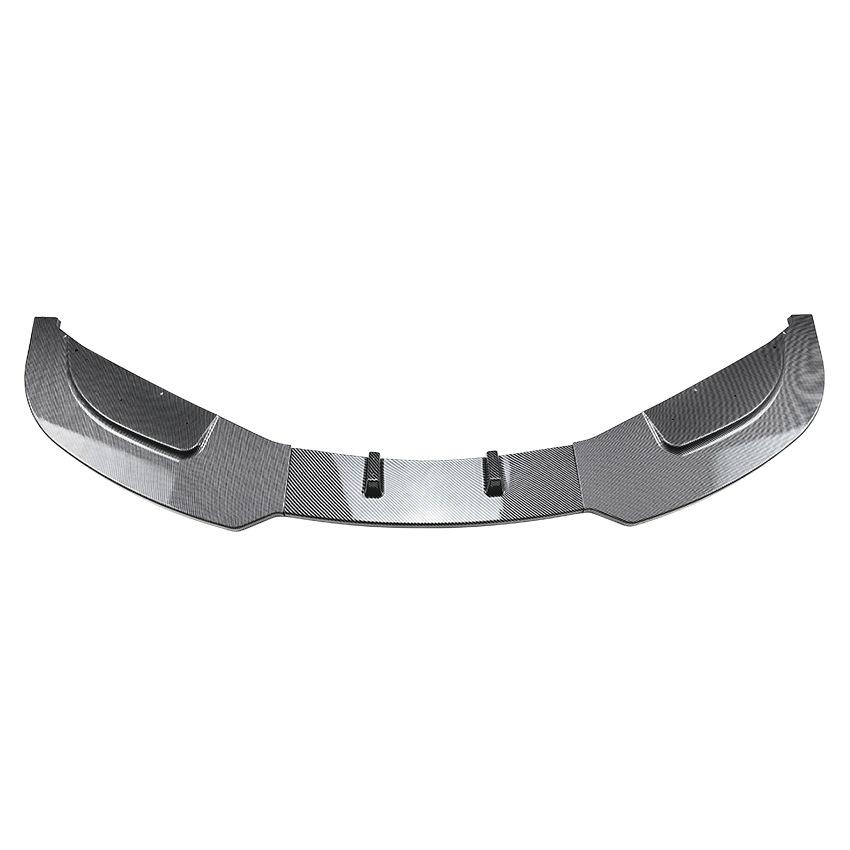 Front Bumper Lip Spoiler Diffuser Splitters Body Kit Aprons Cover Guard Trim For Mercedes-Benz C-Class W204 2011 2012 2013 2014