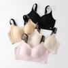 Nahtlose Dessous Damen Dünner Anti-Hänge-BH Bruststraffungs- und Sammel-BH Sport-Komfort-BH Push-Up-BH