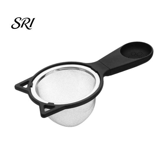 Food Grade Stainless Steel Sifter Strainer Spoon Fine Mesh with Long Handle Sieve Tool Baking Handheld Kitchen for Flour Powdered Sugar Cocoa