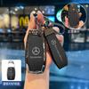 PNR1  Car Remote Key Case Cover Shell For Mercedes Benz A C E S G Class GLC CLE CLA W177 W205 W213 W222 X167 AMG Keychain Accessories