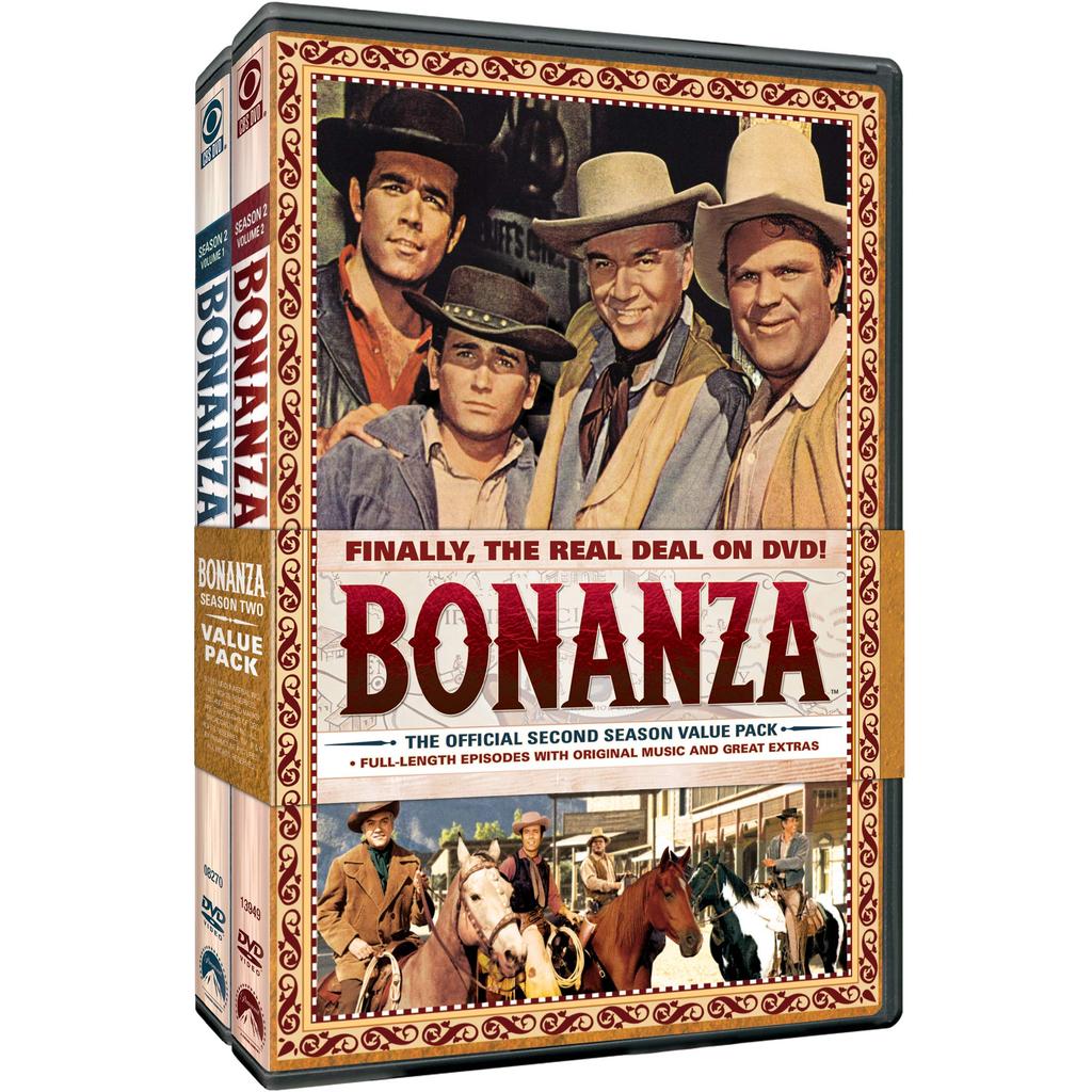 Offizielle zweite Staffel Bonanza V.1&2 [DVD]