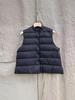 2025 Women's Lightweight Stand-Up Collar Down Vest – Trendy Autumn/Winter Sleeveless Gilet In White Duck Down