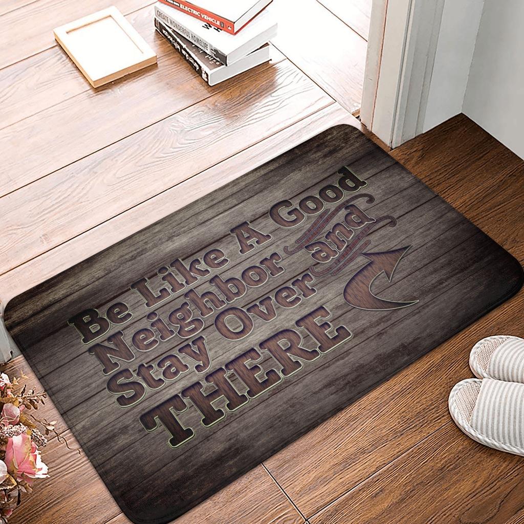 The Neighbors Have Better Stuff Funny Front Door Mat Anti-Slip Indoor Quick Dry Doormat Floor Bath Entrance Rug Carpet