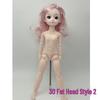 12-inch BJD Doll Body, 1/6 Scale, 23 Joints, Movable Hands, Custom Makeup, Includes Accessories for Dressing Up.