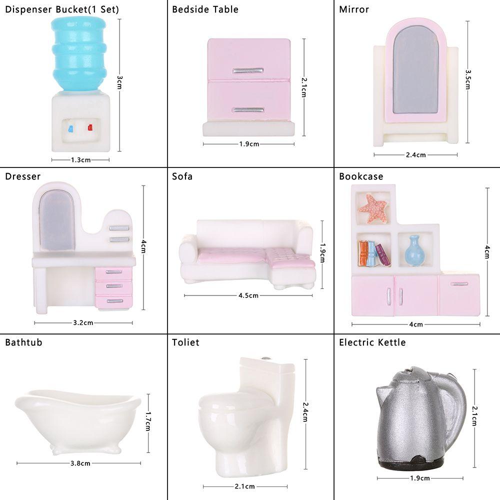 1 PC Kids Toy Micro Landscape Snow Globe Scene Model Dolls Accessories Mini Furnishing Dollhouse Miniature Furniture
