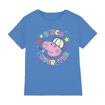 Childrens/Kids Superstar George Pig Disco T-Shirt