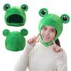 1/2Pcs Cartoon Funny Adorable Plush -Frog Hat Cosplay Costume Dress Up Hat