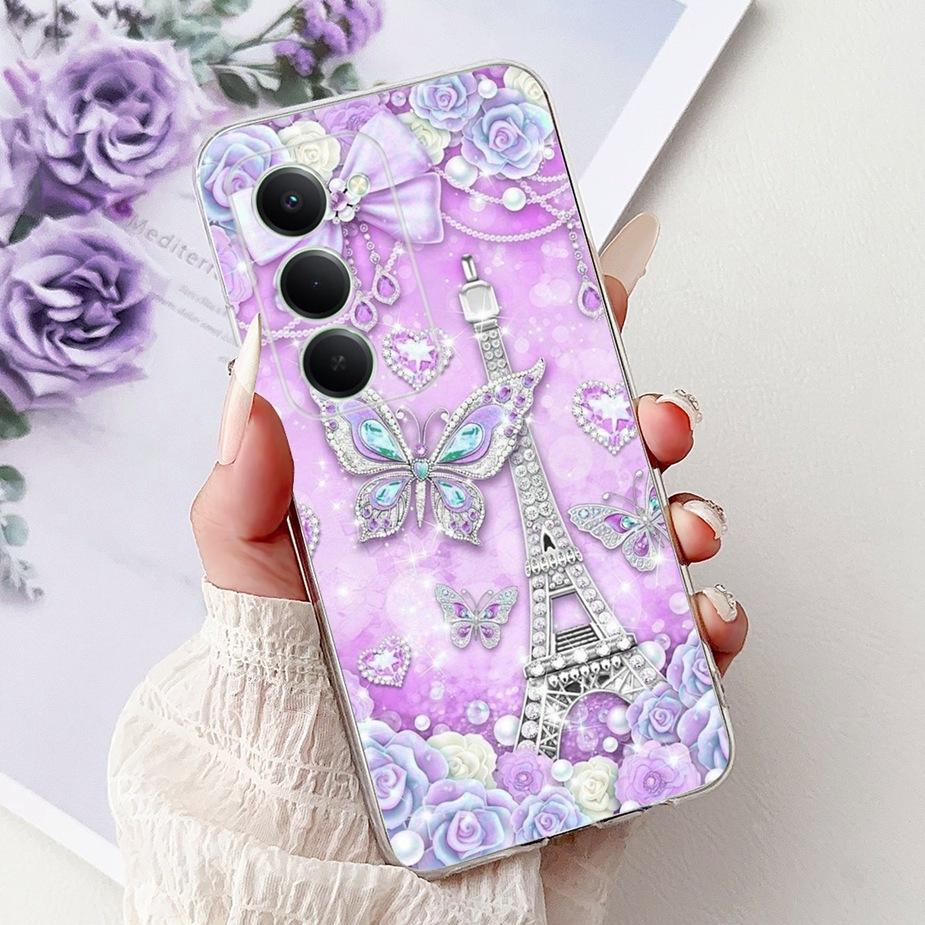 For Xiaomi Redmi 15 5G Case Cute Cat Luxury Painted Cover 6.9'' Soft Slim Phone Case For Xiaomi Redmi 15 Redmi15 4G Fundas Coque