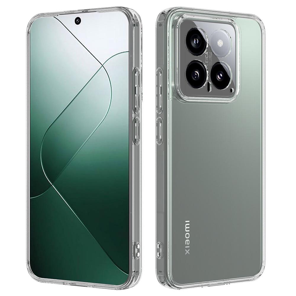 

For Xiaomi 14 Case TPU+Acrylic Anti-Scratch Transaprent Protective Phone Cover A